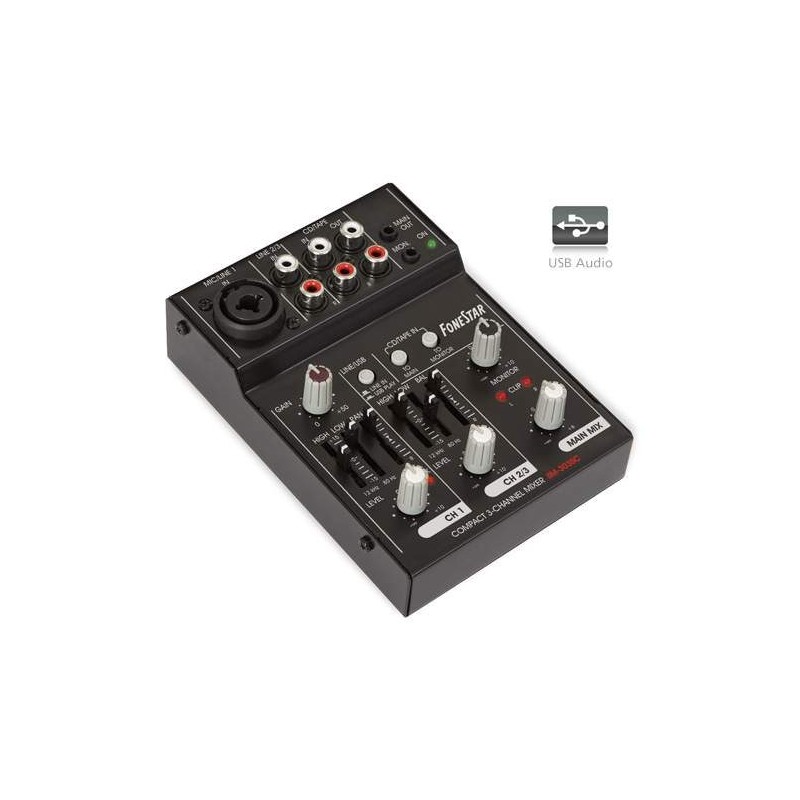 SM303SC Fonestar analógový mix. pult