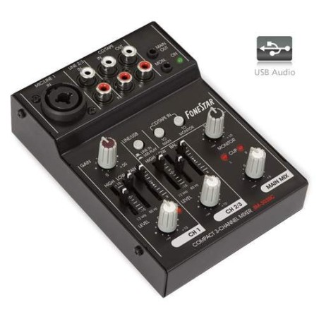 SM303SC Fonestar analógový mix. pult