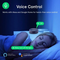 Smart LED žiarovka E27 9W RGB NOUS P3 WiFi Tuya