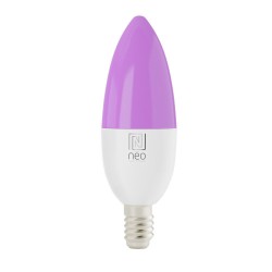 Smart LED žiarovka E14 6W RGBW IMMAX NEO 07716L WiFi Tuya