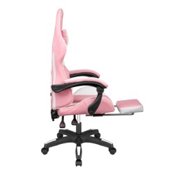 Herné kreslo KRUGER & MATZ GX-150 bielo-ružové