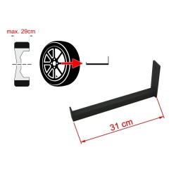 Držiak na pneu COMPASS 09263 4ks