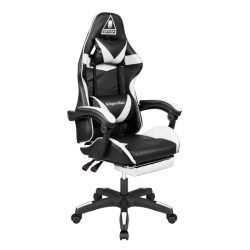 Herné kreslo KRUGER & MATZ GX-150 čierno-biele