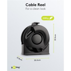Navijak kábla pre elektromobily GOOBAY Type 2