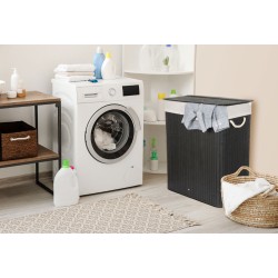 Kôš na bielizeň G21 Bambus 105l Black