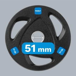 Sada liatinových závaží REBEL RBA-2110 2x10kg