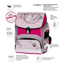 Aktovka školská STIL Cute Pets