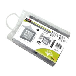 Bočnice pre párty stan CATTARA 13345 Window Waterproof 2x3m sivá