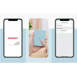 Tlačiareň štítkov NIIMBOT D110 Blue