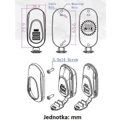 Nabíjačka USB STU 34710.2 pre montáž na povrch