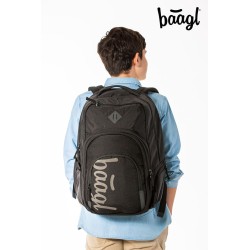 Batoh školský BAAGL Coolmate Black