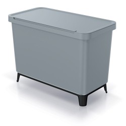 Kôš odpadkový SYSTEMA svetlo šedý 1x10l+1x23l