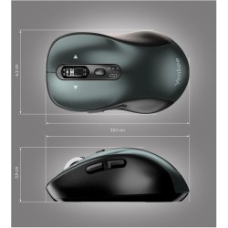 Myš bezdrôtová YENKEE YMS 2010BK Gyro Dual mode