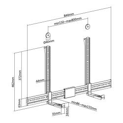 Držiak na soundbar GOOBAY 70828 pre TV