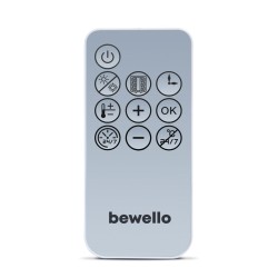 Vykurovacie teleso elektrické BEWELLO BW2104 s držiakom na uterák