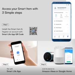 Smart LED svietidlo V-TAC VT-5184 24W WiFi