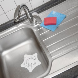 Lapač nečistôt do drezu ORION Star White 16cm