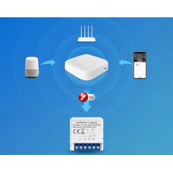 Smart Switch Module AVATTO ZWSM16-W1 ZigBee Tuya
