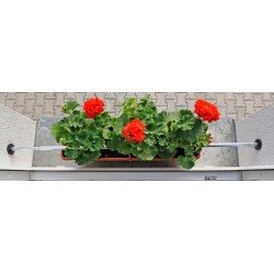 Držiak kvetináča na parapete AGRO 165 - 240 cm