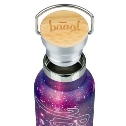 Termofľaša BAAGL Galaxy 500ml s bambusovým viečkom