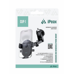 Držiak do auta iPEAX CLIP-1 s prísavkou
