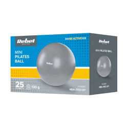 Mini pilates lopta REBEL RBA-3103-GY 25cm Grey