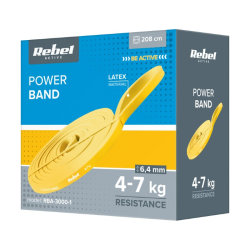 Guma posilňovacia REBEL Power Band PL-1 4-7kg 1ks