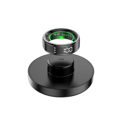Smart ring COLMI R12 Black vel.10 20mm