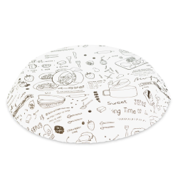 Papier na pečenie BEWELLO BW1033B do fritézy 23cm 50ks