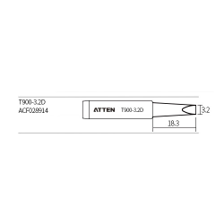 Hrot T900-3.2D Chisel Tip