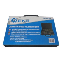 Sada vrtákov do kovu GEKO G38219 170ks