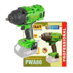 Uťahovák rázový AKU PROCRAFT PWA80bb bez akumulátora