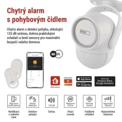 Alarm GoSmart EMOS IP-126L GUARDIAN so senzorom pohybu WiFi Tuya