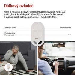 Alarm GoSmart EMOS IP-126L GUARDIAN so senzorom pohybu WiFi Tuya