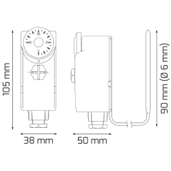 Termostat TC AT10F
