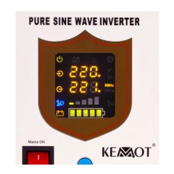 Zdroj záložní KEMOT PROsinus-800 12V 230V 800VA 500W Black