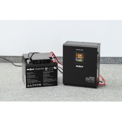Zdroj záložný REBEL POWER-500 12V 230V 500VA 300W Black nástenný