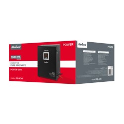 Zdroj záložný REBEL POWER-1000 12V 230V 1000VA 700W Black nástenný