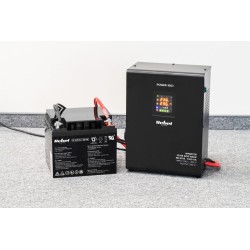 Zdroj záložný REBEL POWER-1000 12V 230V 1000VA 700W Black nástenný
