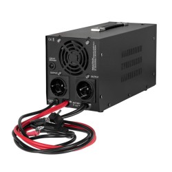Zdroj záložný REBEL POWER-1000-LFP4 12V 230V 1000VA 700W Black