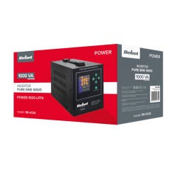 Zdroj záložný REBEL POWER-1000-LFP4 12V 230V 1000VA 700W Black