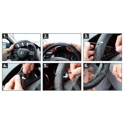 Poťah volantu COMPASS 06425 omotávací