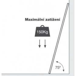 Rebrík hliníkový G21 GA-TZ7-2m teleskopický