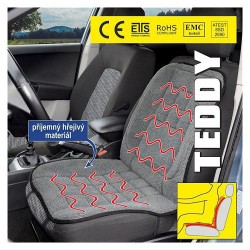 Poťah sedadla COMPASS 04121 Teddy vyhrievaný s termostatom