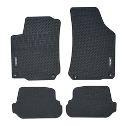Koberce gumenné COMPASS PERFECT FIT P1 s fixáciou sada 4ks