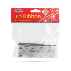 Stuha vianočná LED FAMILY 58933C 2m