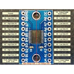 Prevodník logických úrovní TTL pre Arduino s TXS0108E