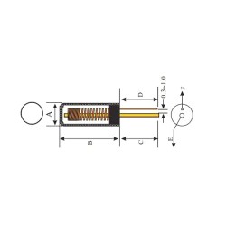 Vibračný snímač - modul SW1801P