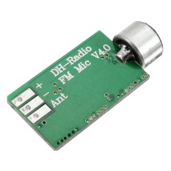 Bezdrôtový mikrofón - FM vysielač 88-108MHz