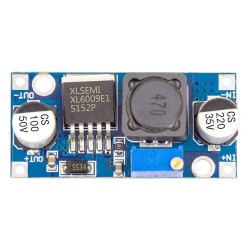 Napájací modul, step-up menič 4A s XL6009